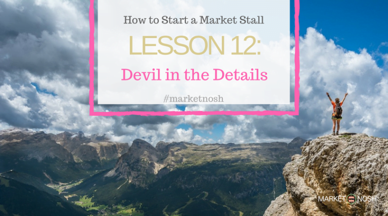 Lesson 12: Devil in the Details