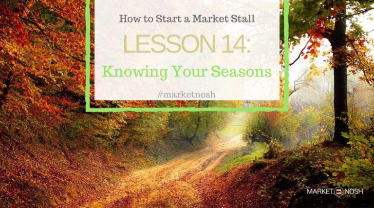 Lesson 14: Knowing your Seasons