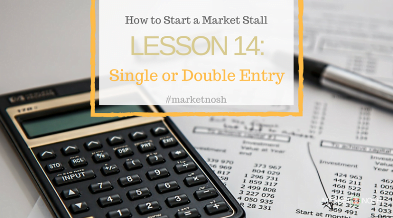Lesson 14: Single or Double Entry Accounting
