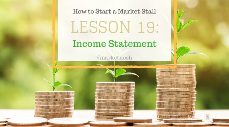 Lesson 19: The Income Statement