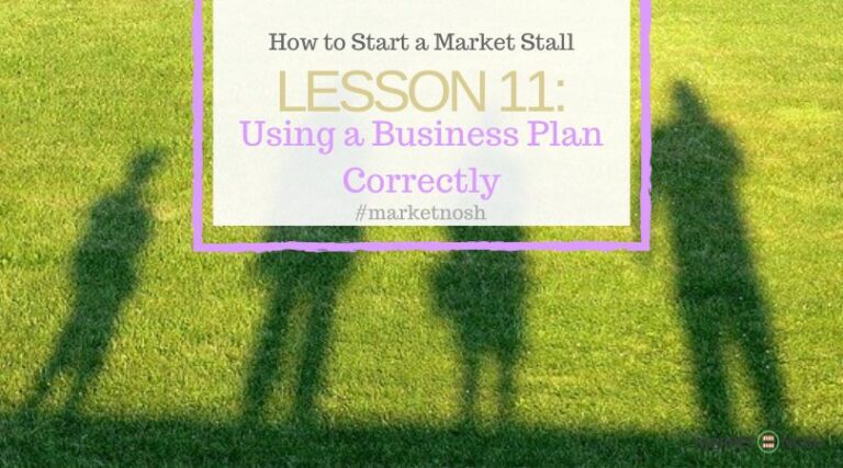 Lesson 11: Using a Business Plan Correctly