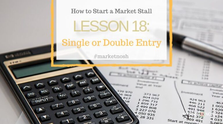 Lesson 18: Single or Double Entry Accounting